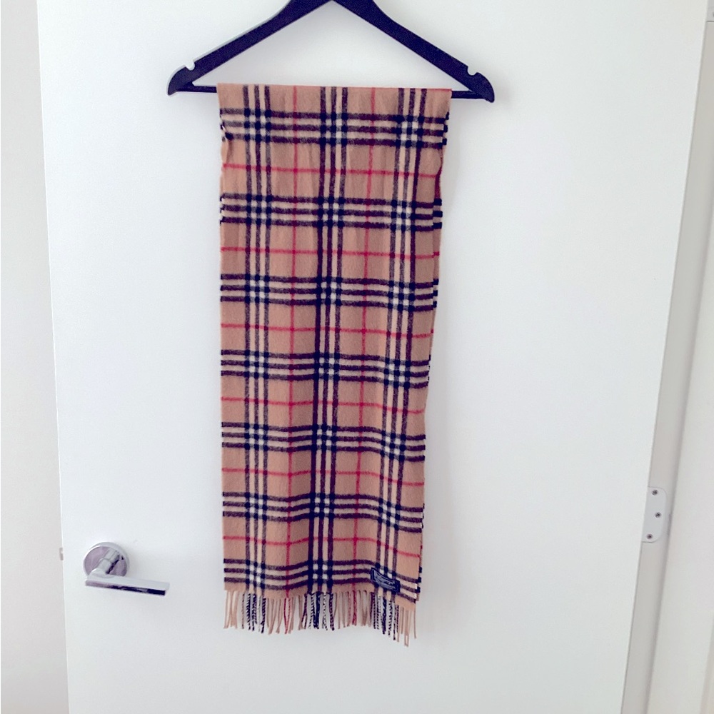 Burberry Classic Check Lambswool Scarf
